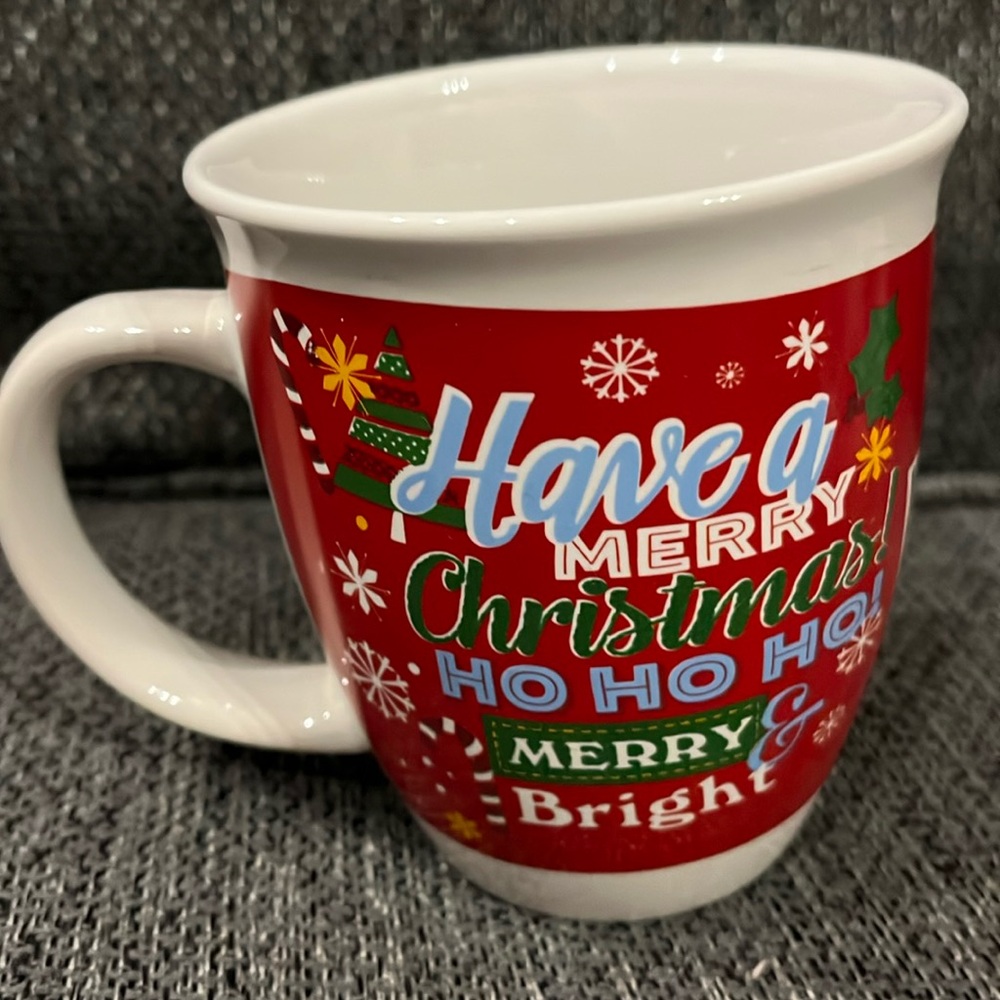 MERRY & BRIGHT HOLIDAY MUG